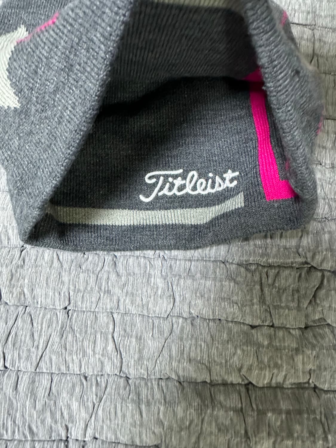 타이틀리스트 아가일 골프 비니 상품이미지3