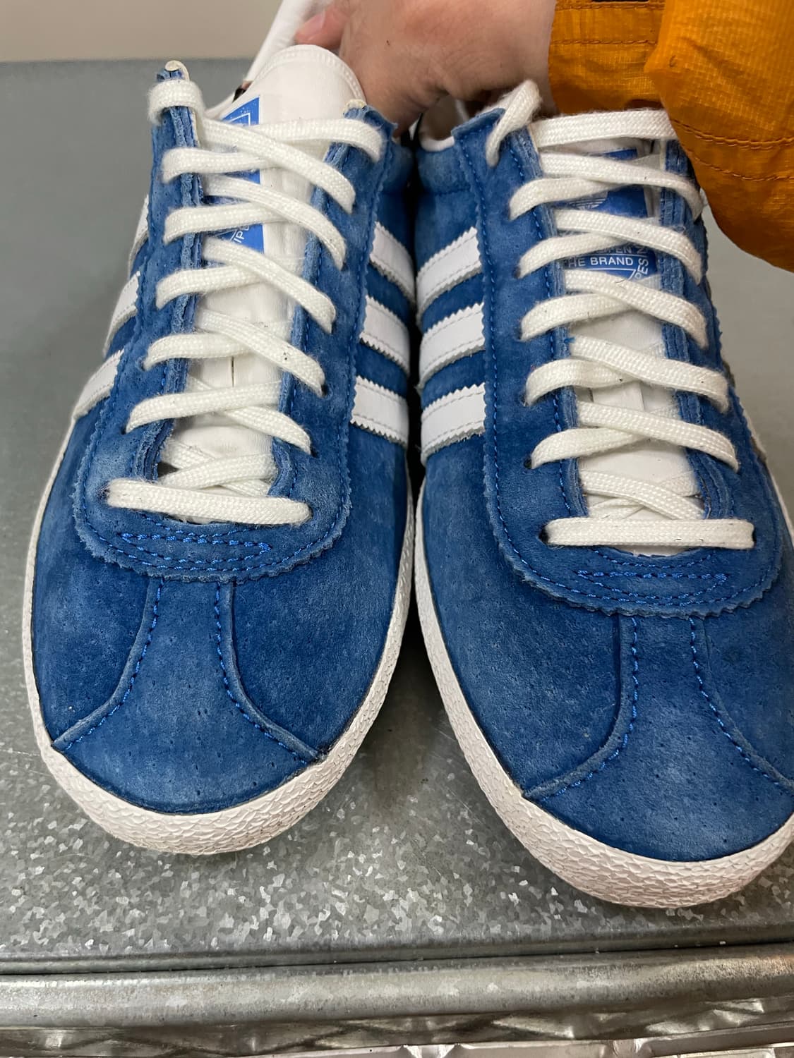 아디다스 가젤 OG 컬리지에이트 블루 225 상품이미지7