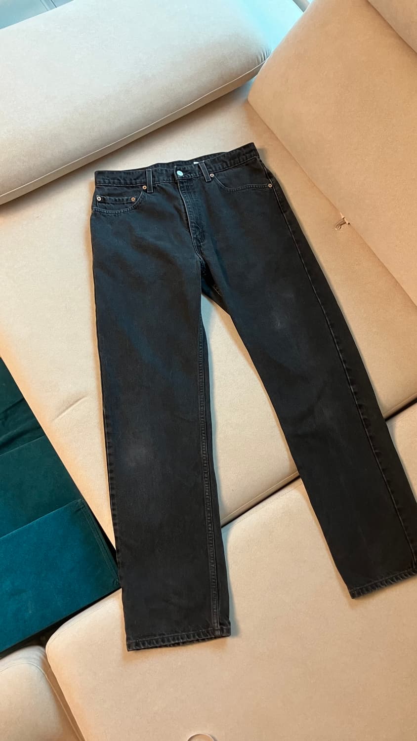 90s Levi’s 505 black jeans 상품이미지1