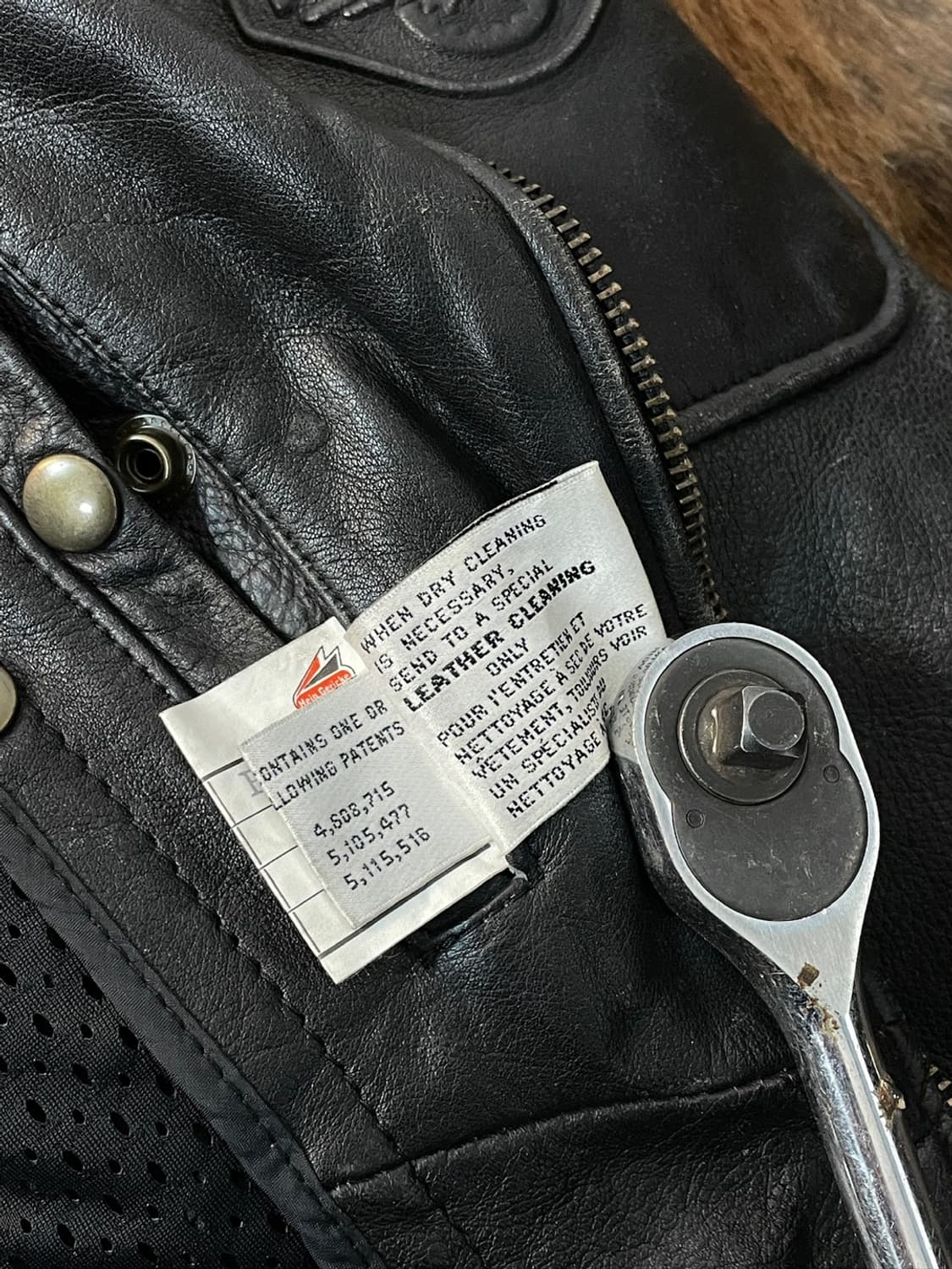 하인 게릭 더블 바이커 레더 자켓  상품이미지9