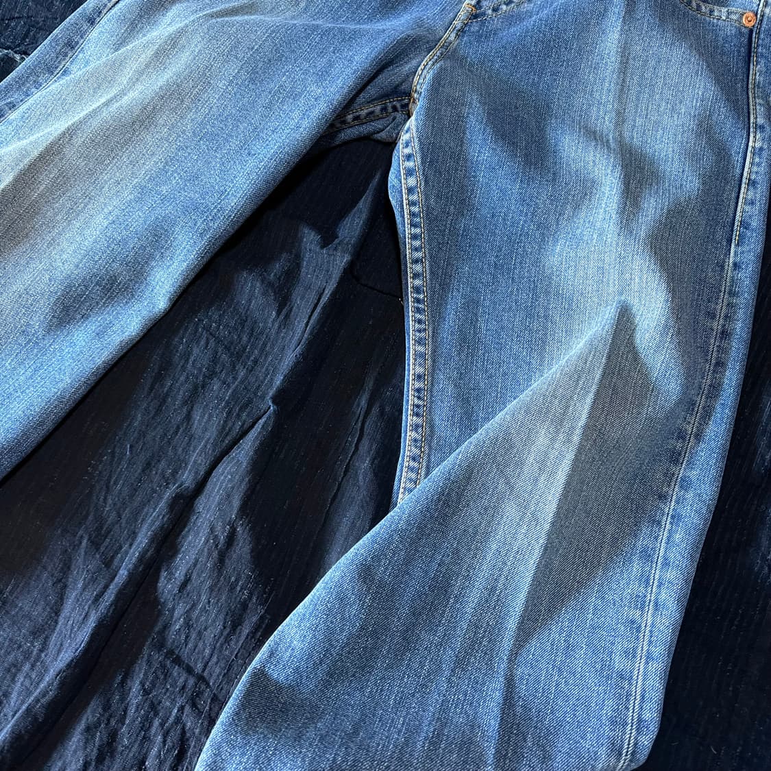 00‘s 리바이스 아이코닉 스트레이트 타입1 데님 팬츠 34 상품이미지3