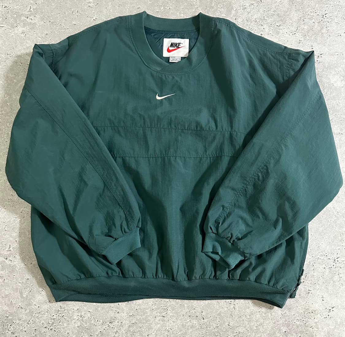 Nike 90s USA 빈티지 스우시 나일론 풀오버 상품이미지2