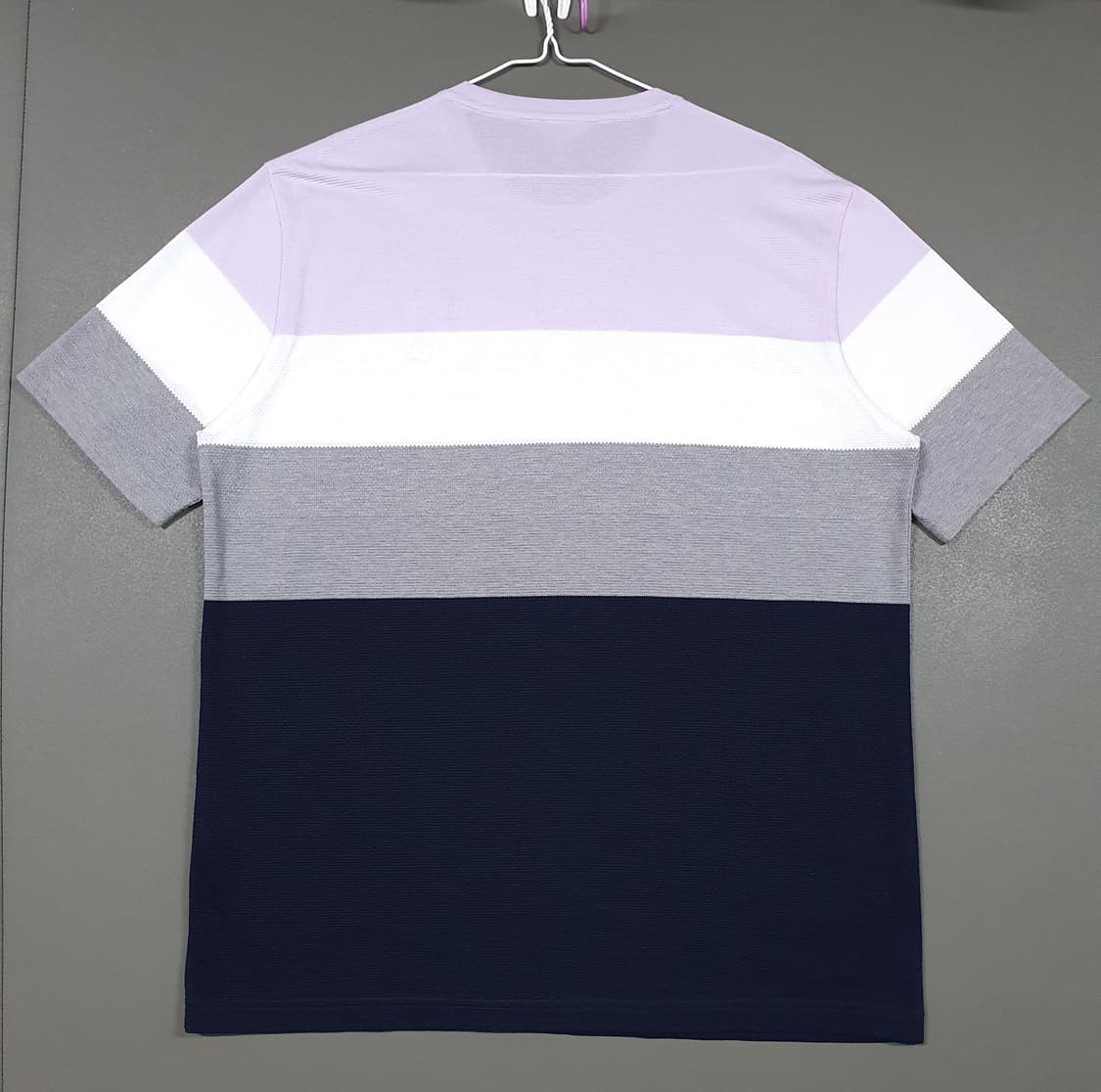 2XL) 빈폴 신형 20ss 라벤더 에어 모던 피케 컬러 블록 반팔티 상품이미지8