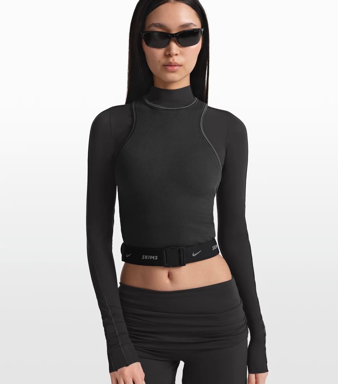 새상품) 나이키 스킴스 여성 웨이스트팩 블랙 상품이미지2