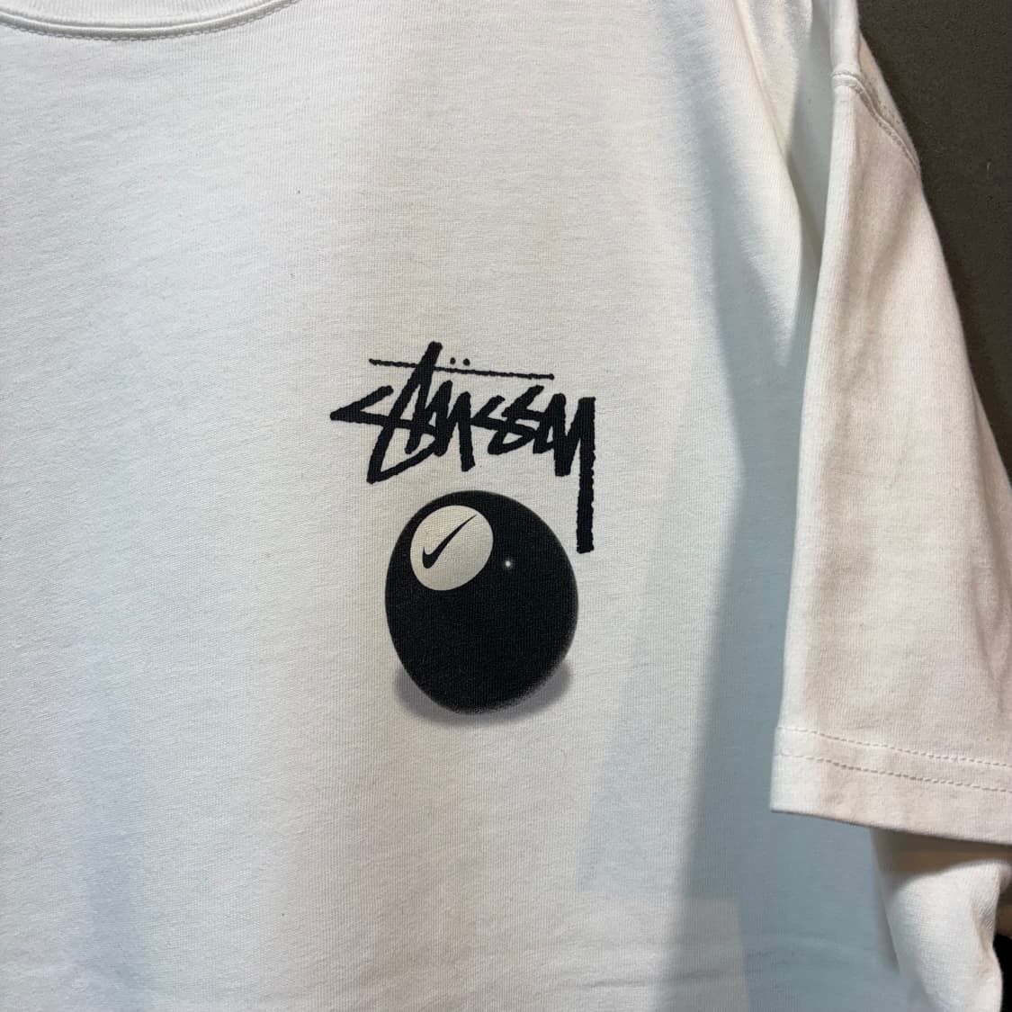 [L] NIKE X STUSSY 나이키 X 스투시 8볼 반팔 티셔츠 상품이미지3
