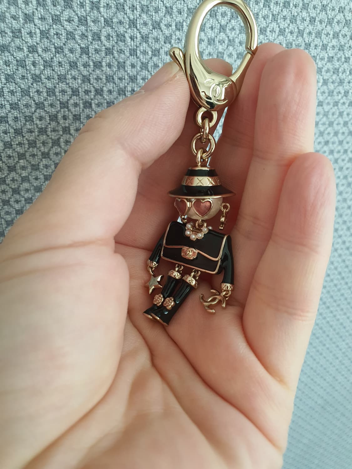 샤넬키링 샤넬백참 샤넬로봇키링 백참 새상품 최최최최상 상품이미지3