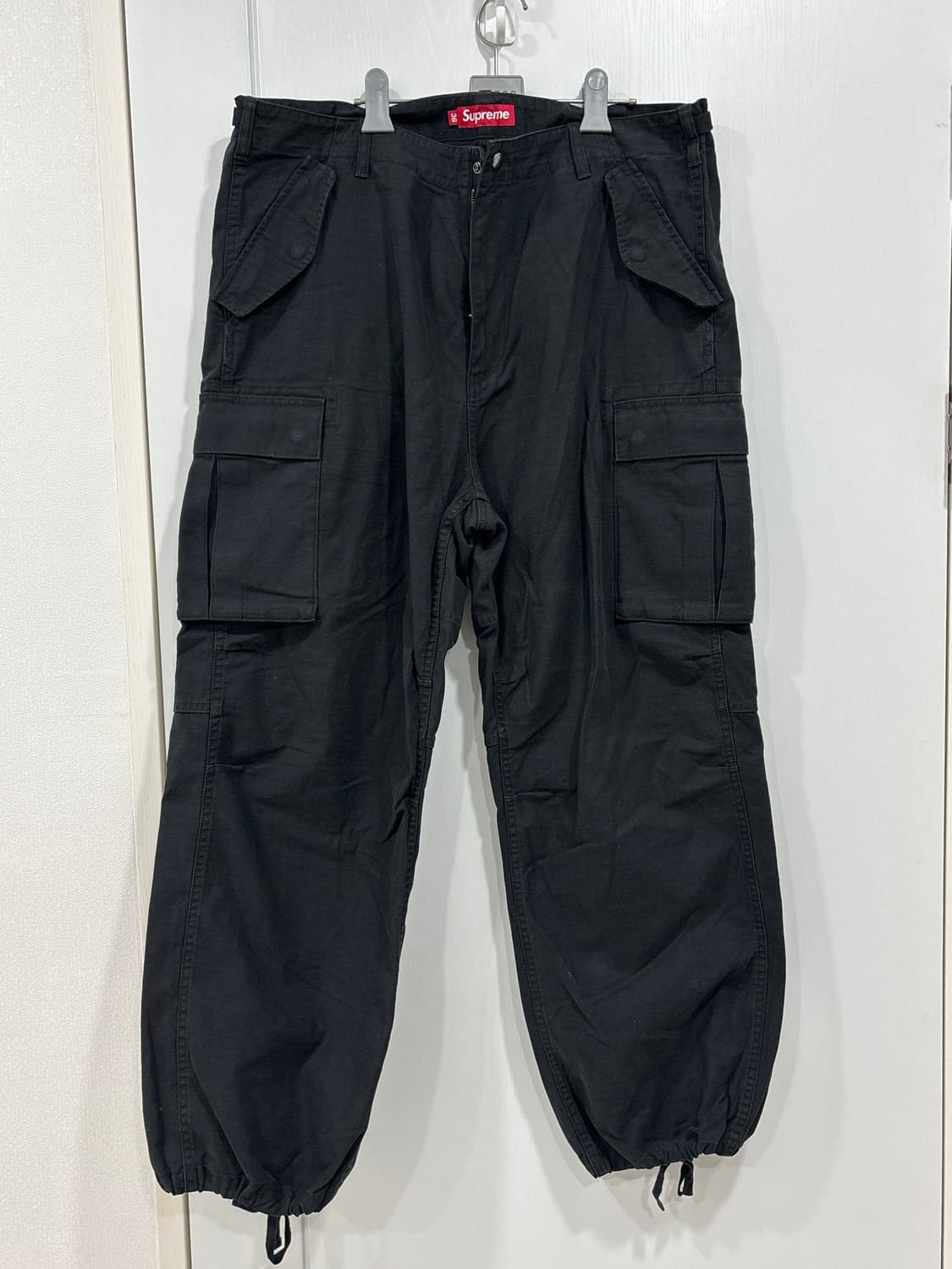 supreme 카고팬츠 f/w 25 black 상품이미지2