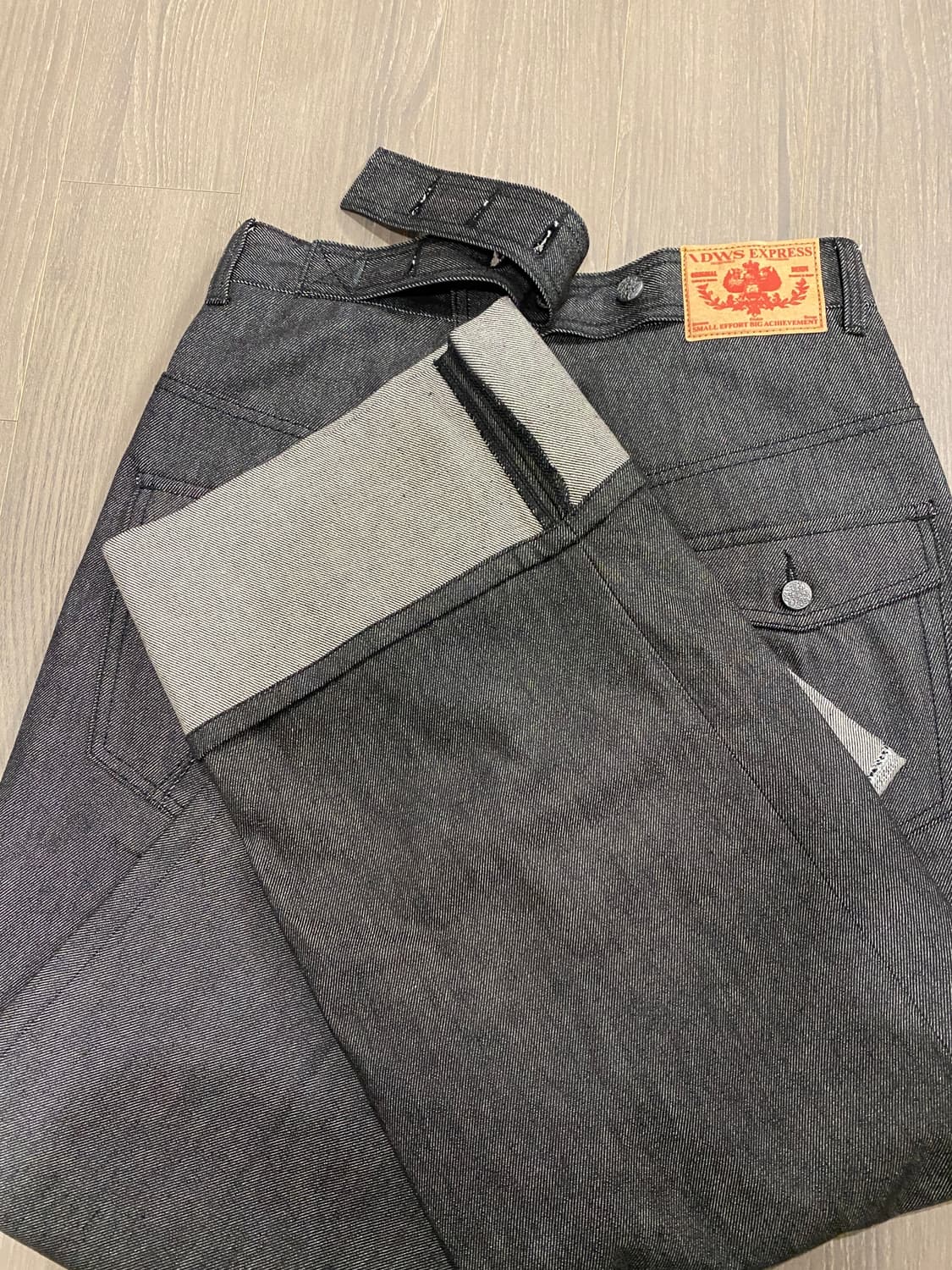 아이돈워너셀 데님팬츠 블랙 사이즈0 상품이미지7