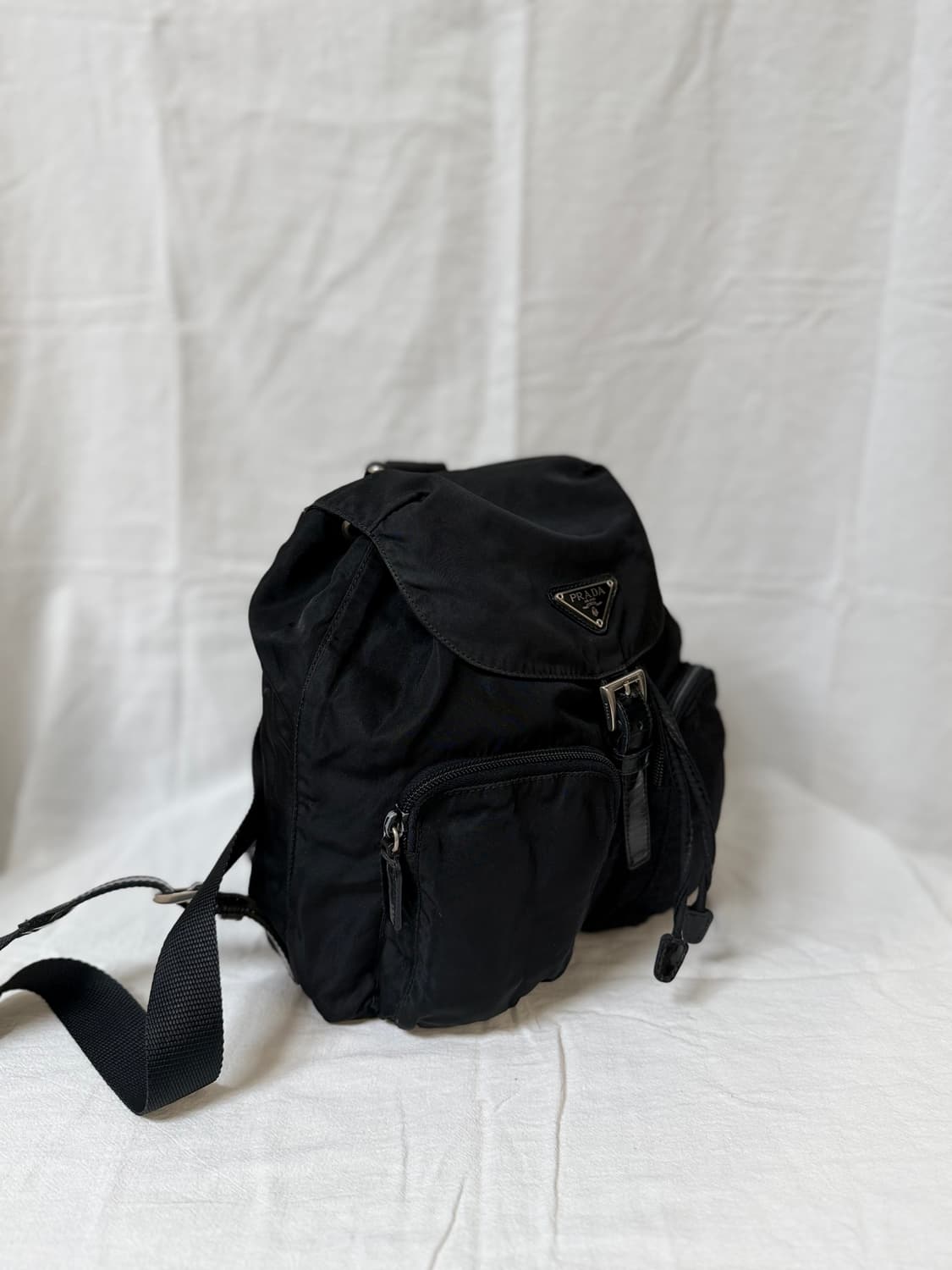 정품 프라다 포코노 나일론 투포켓 백팩 스몰 상품이미지7