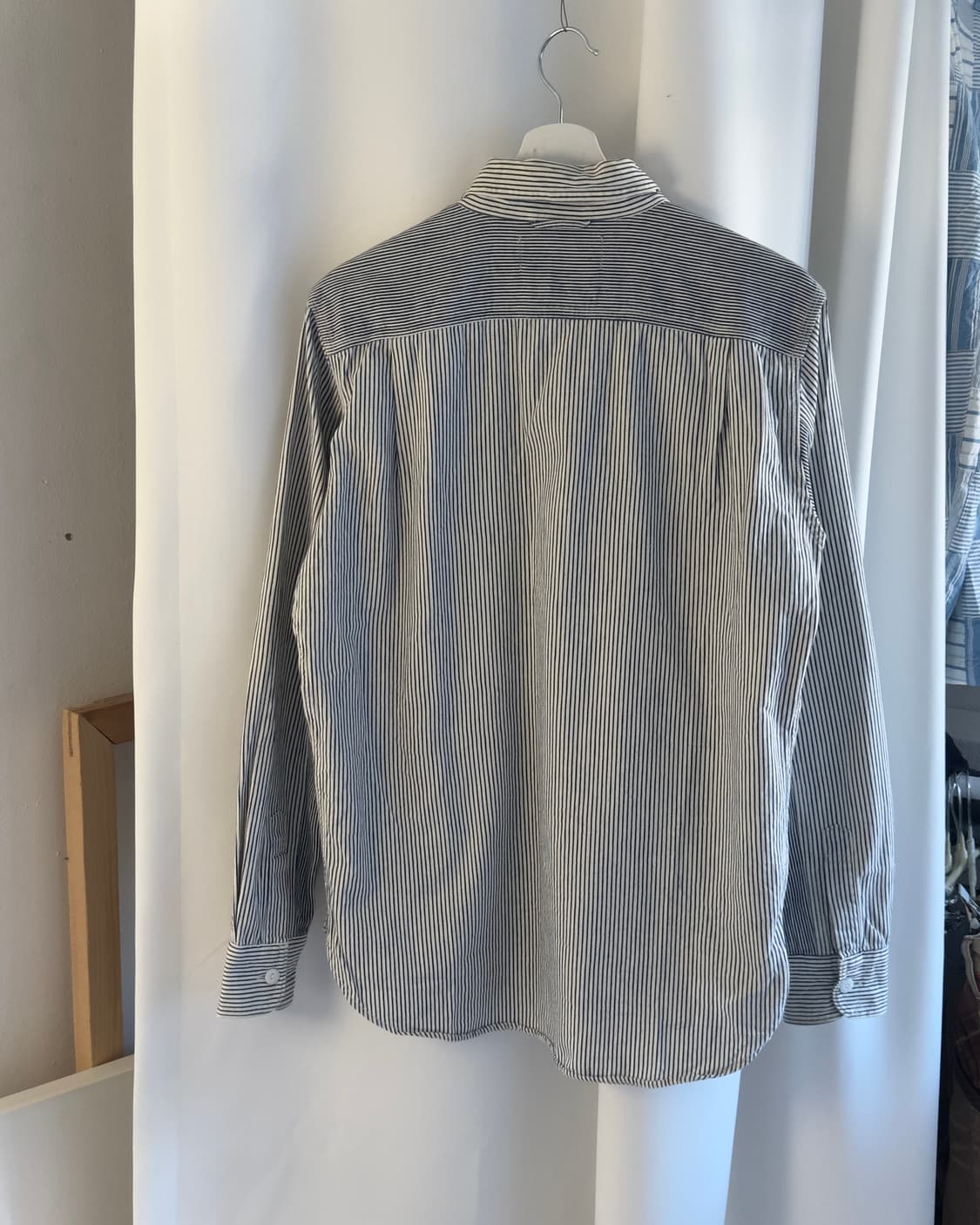 [CABANE DE ZUCCA] stripe patchwork shirt 상품이미지5