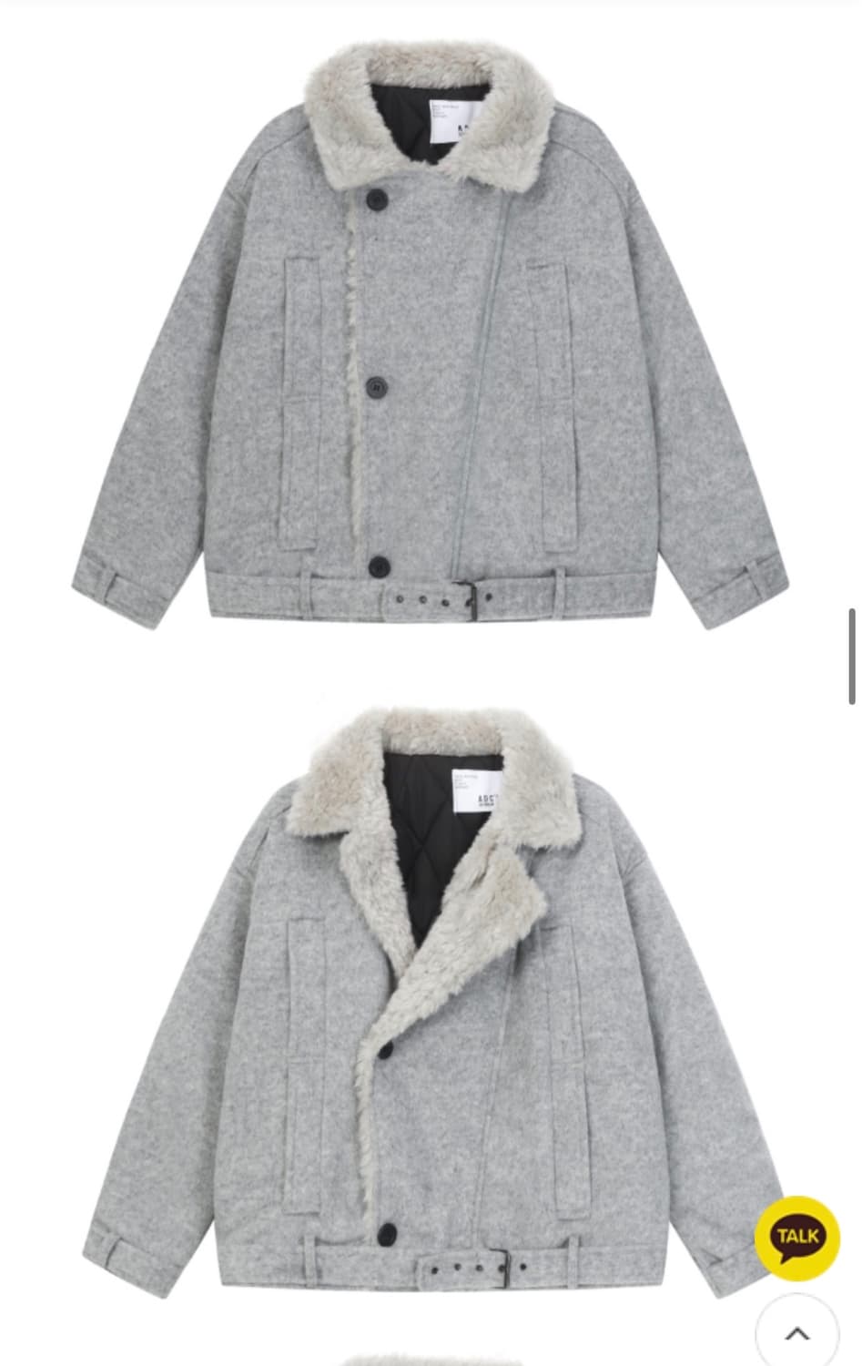 아사키 프레자키 그레이 m사이즈 자켓 상품이미지1