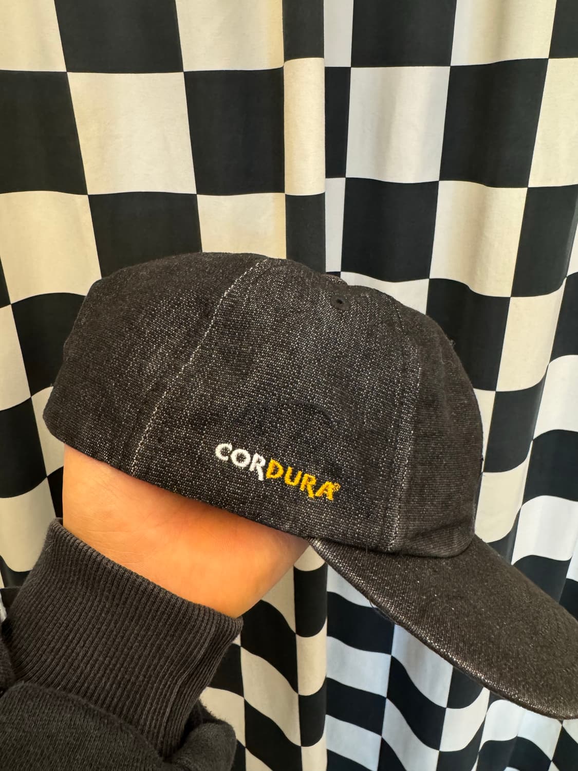 슈프림 데님 스몰 박스로고 코듀라 캡 처분  상품이미지2