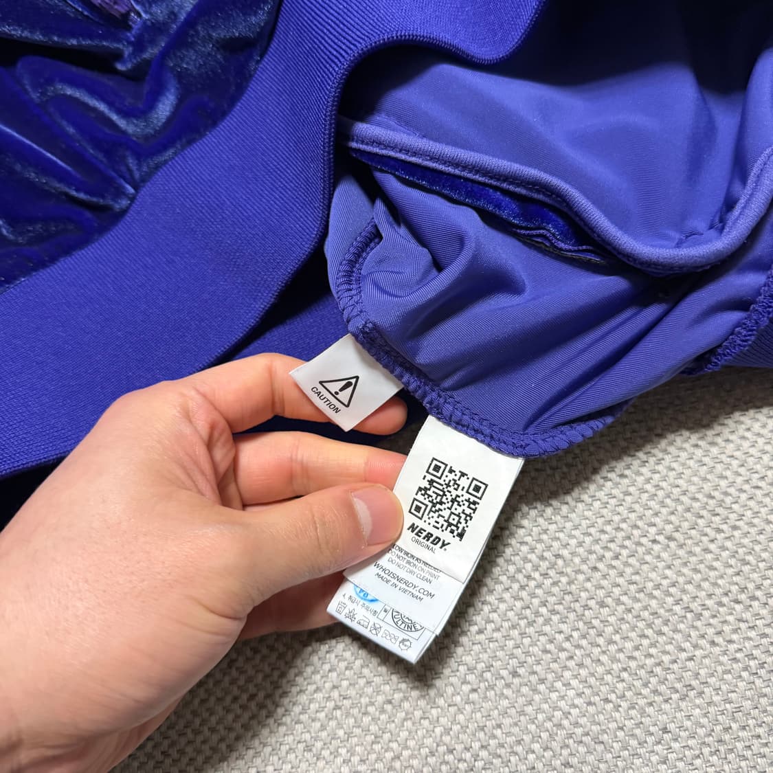 널디 벨벳 트랙탑 상품이미지3