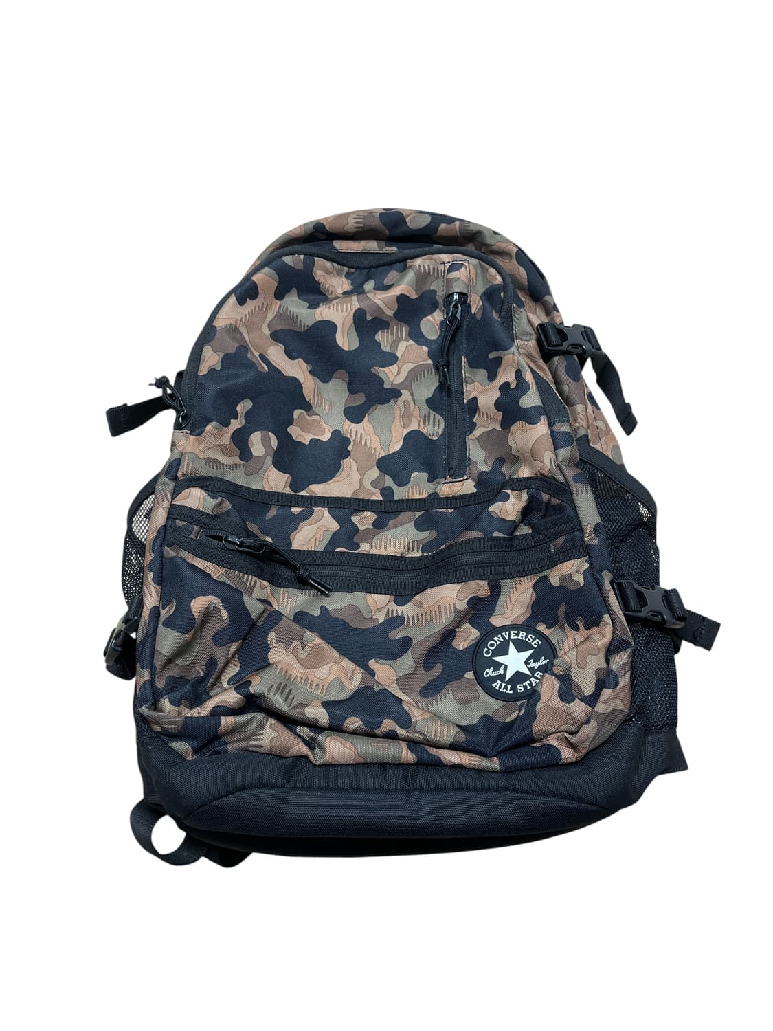 컨버스 카모 브라운/블랙 백팩 상품이미지1