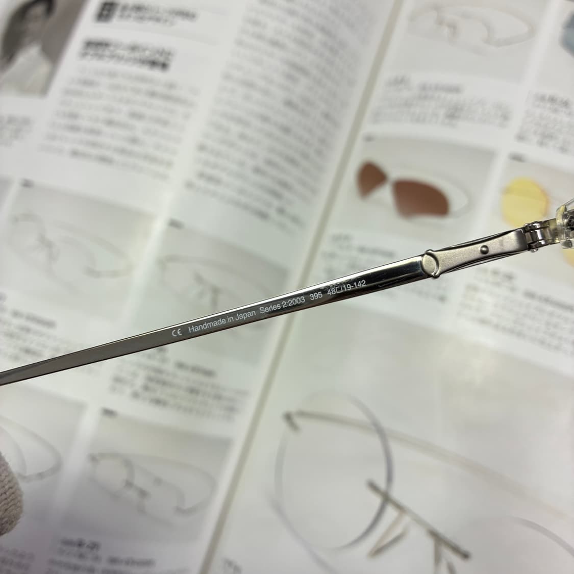 Robert Marc 로버트 마크 클리어 투명 뿔테 미국 안경 일본생산 상품이미지7