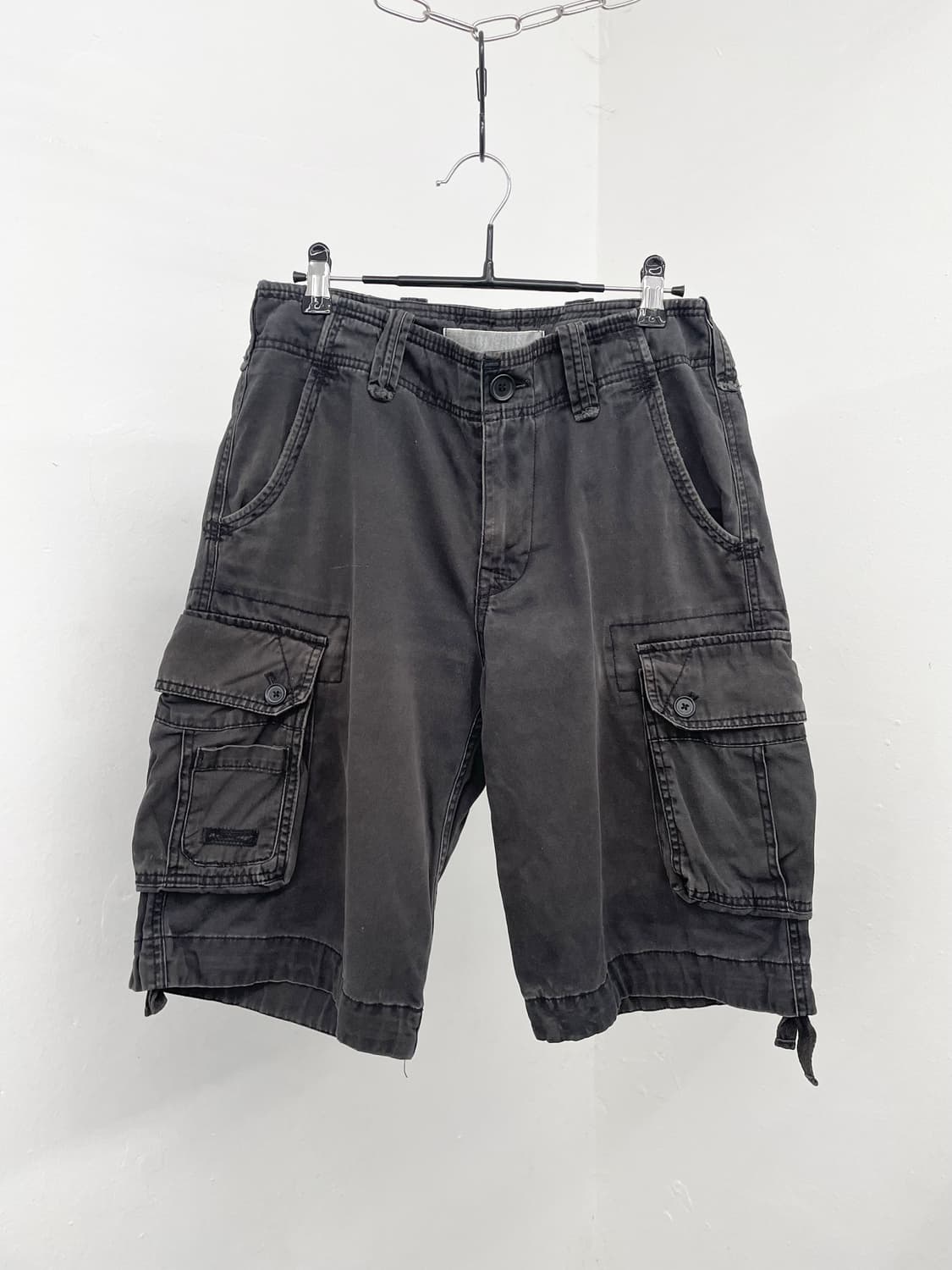 차콜 멀티포켓 카고팬츠 상품이미지1