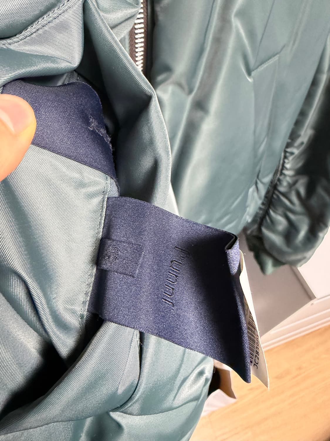 [50] juunj 준지 22fw 리버시블 마원 ma-1 카키 - 브라운 상품이미지5