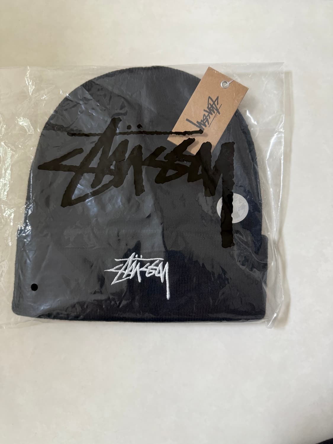 스투시 커프 비니 (블랙) 상품이미지1