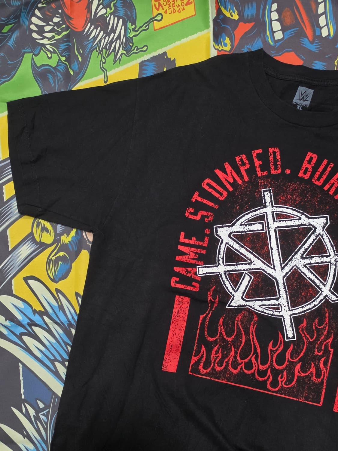 WWE 'Seth Rollins' 반팔티 XL 상품이미지5