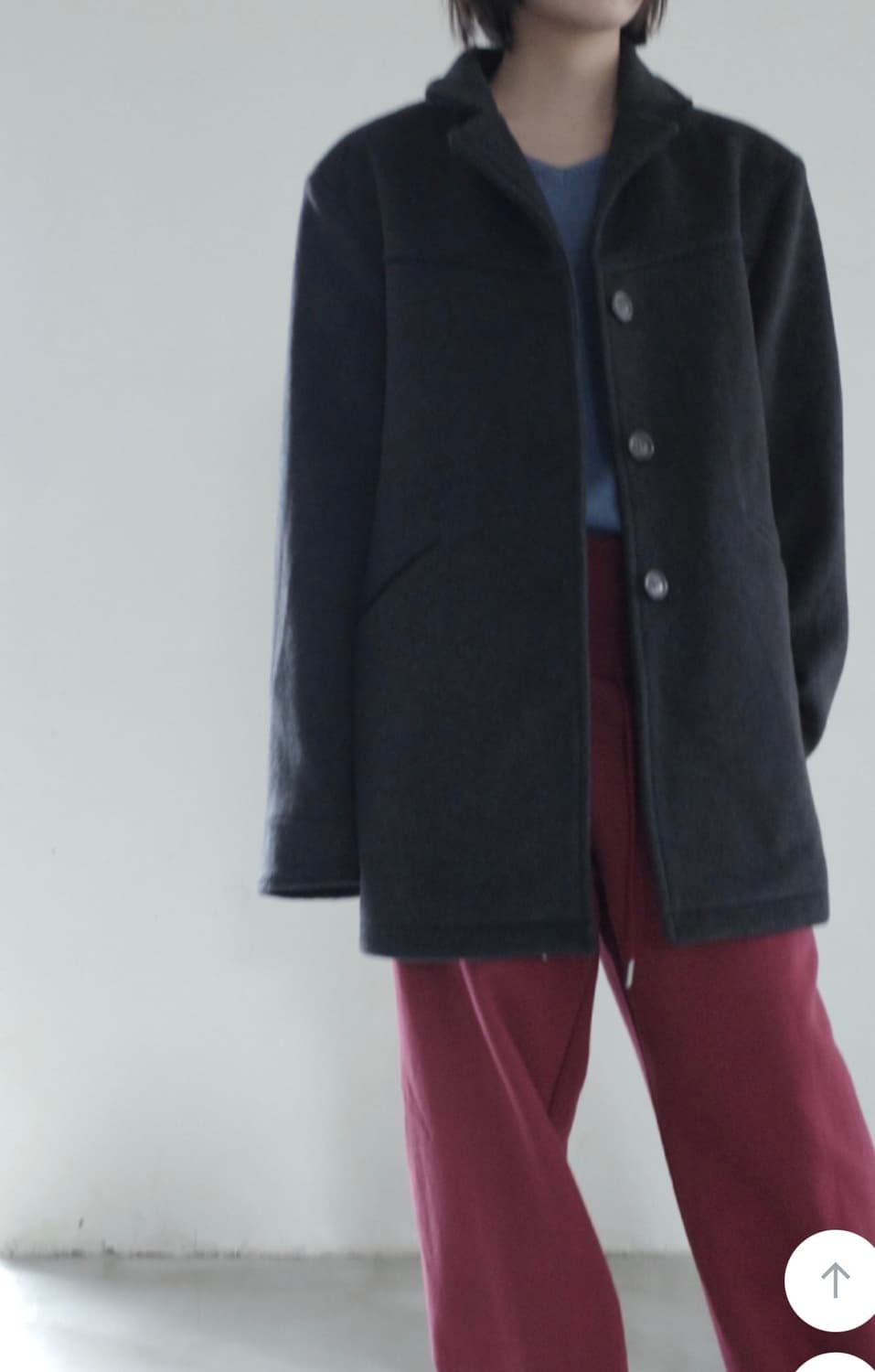 (새상품)애프터먼데이 코트 웨스턴 하프 코트 상품이미지1