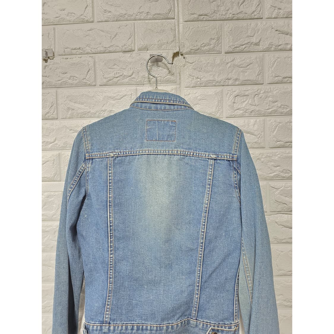 택포) 한섬 시스템 데님 청자켓 S 상품이미지3