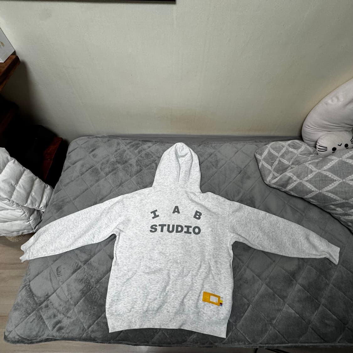 아이앱 스튜디오 후드 라이트 그레이 L사 상품이미지3