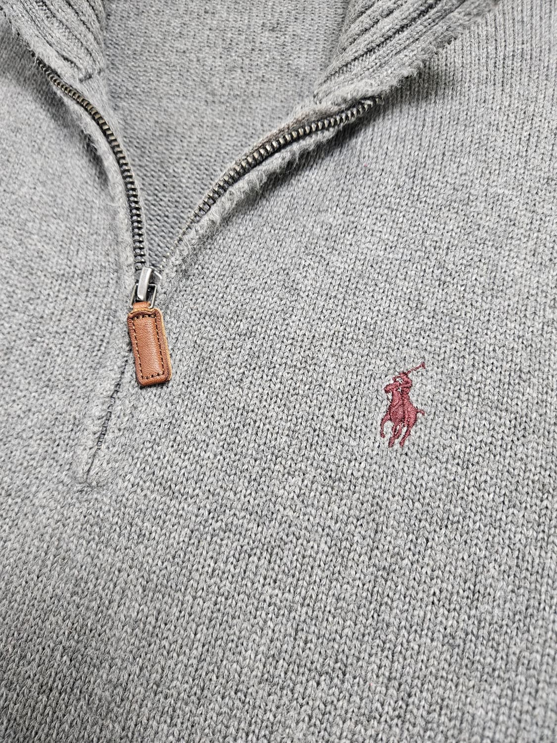 폴로 랄프로렌 반집업 니트 상품이미지5