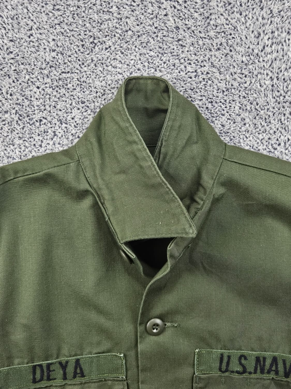 US NAVY 컴뱃 필드 셔츠 크롭커스텀 ( M추정 ) / 11910 상품이미지9