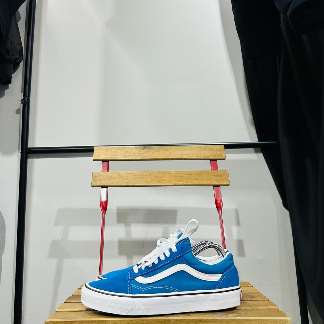 265) 반스 운동화 남성 남자 신발 올드스쿨 블루 스웨이드 상품이미지3