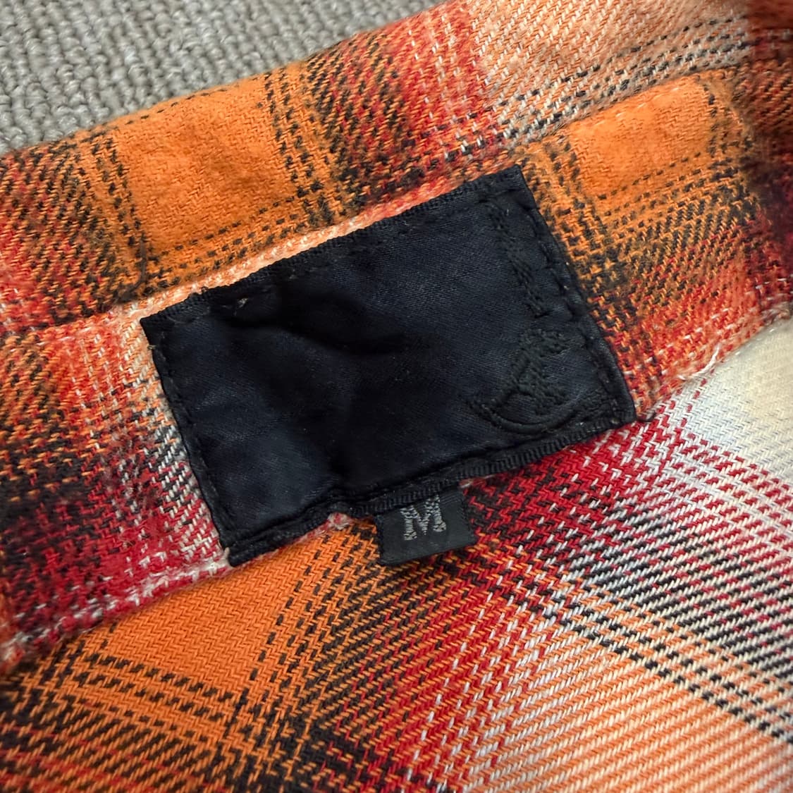 jpn 우먼스 와이어 카라 웨스턴 체크 셔츠  상품이미지2