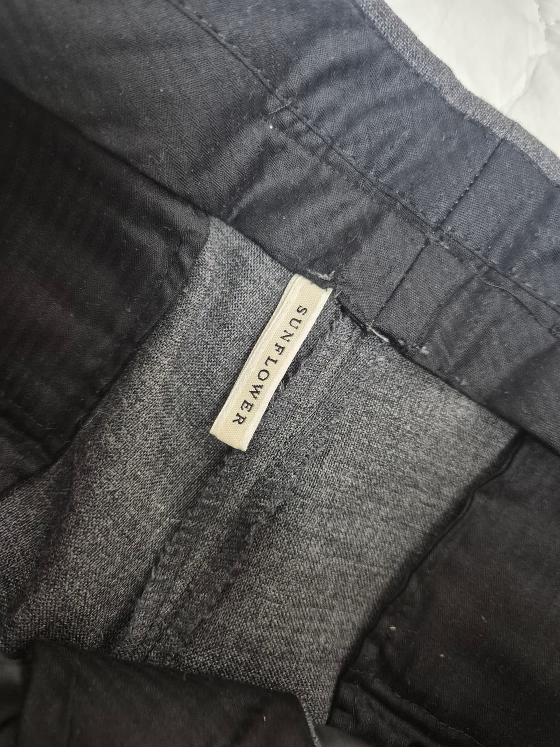 선플라워 와이드 트라우저 팬츠 상품이미지3