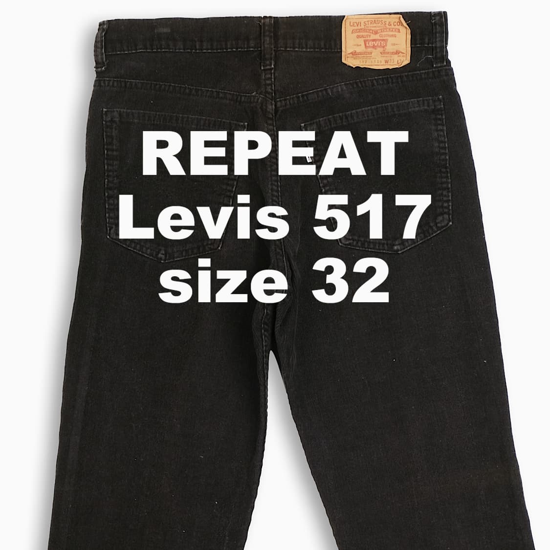 빈티지 리바이스 517 코듀로이 70s USA 32인치 LV5173375 상품이미지1