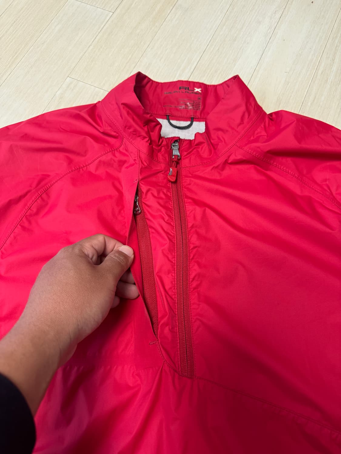 RLX 랄프로렌 스포츠 라인 반팔 아노락 바람막이 L-XL 상품이미지3
