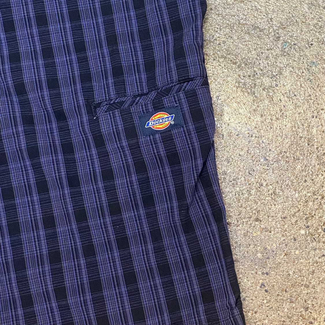 미국 빈티지 디키즈 체크 워크팬츠 반바지 상품이미지7