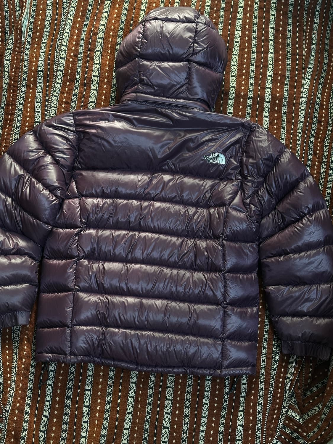 노스페이스 700 필 파카 L 퍼플 상품이미지2