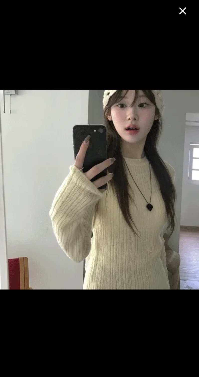 미카 니트 상품이미지1