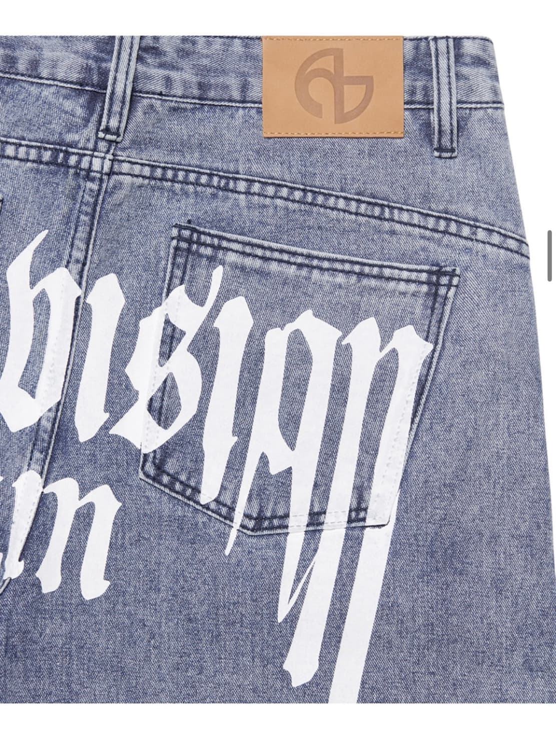 새상품)(L)노매뉴얼RAW VISION DENIM PANTS 와이드데님 상품이미지6