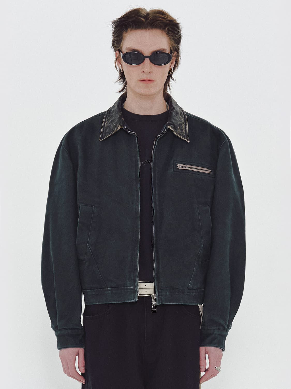 MMIC PIERRE JACKET 피에르 워크 자켓 네이비 베이지 칼하트 상품이미지1