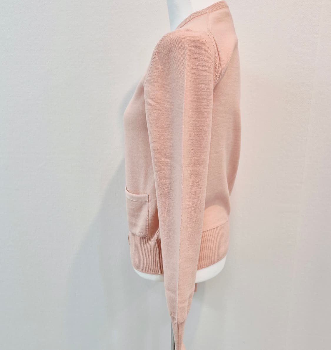 Salvatore Ferragamo 버진 울 니트 가디건 XS 상품이미지7