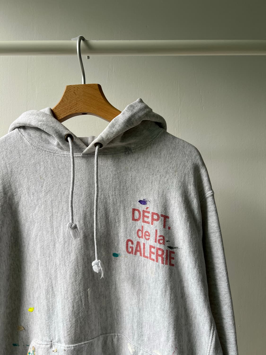 갤러리 디파트먼트 갤뎁 기모 후드티 상품이미지3