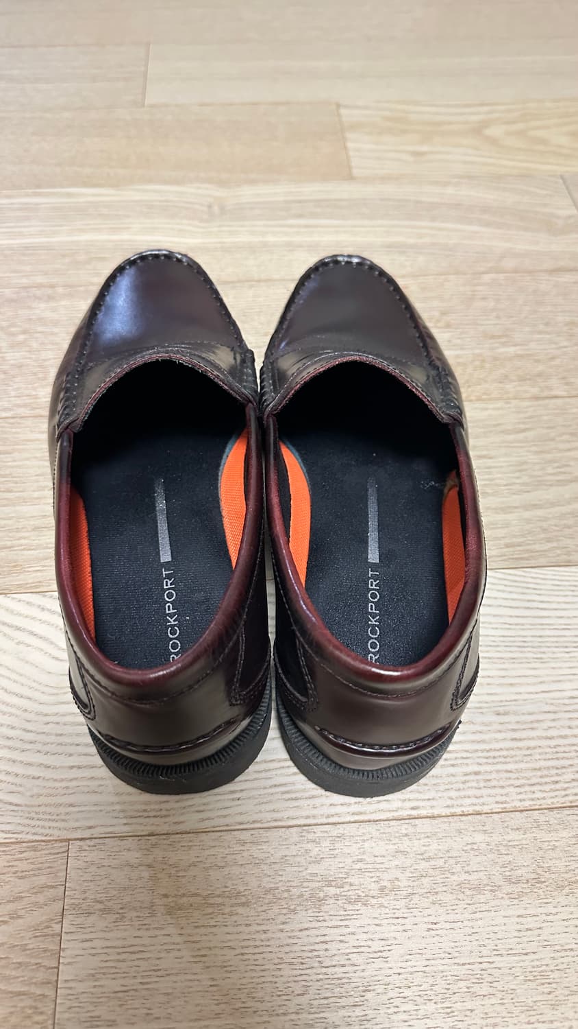 락포트 모던프렙 페니 로퍼 6.5w(245와이드) 버건디  상품이미지3