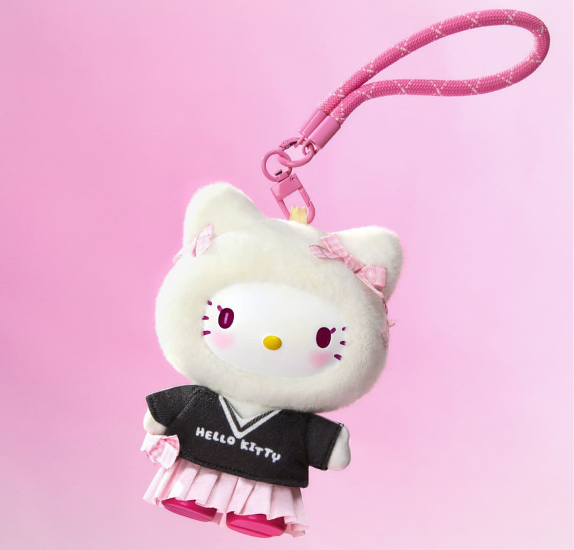 키부부 키티 라부부 헬로키티 팝스타 인형 키링 참  상품이미지2