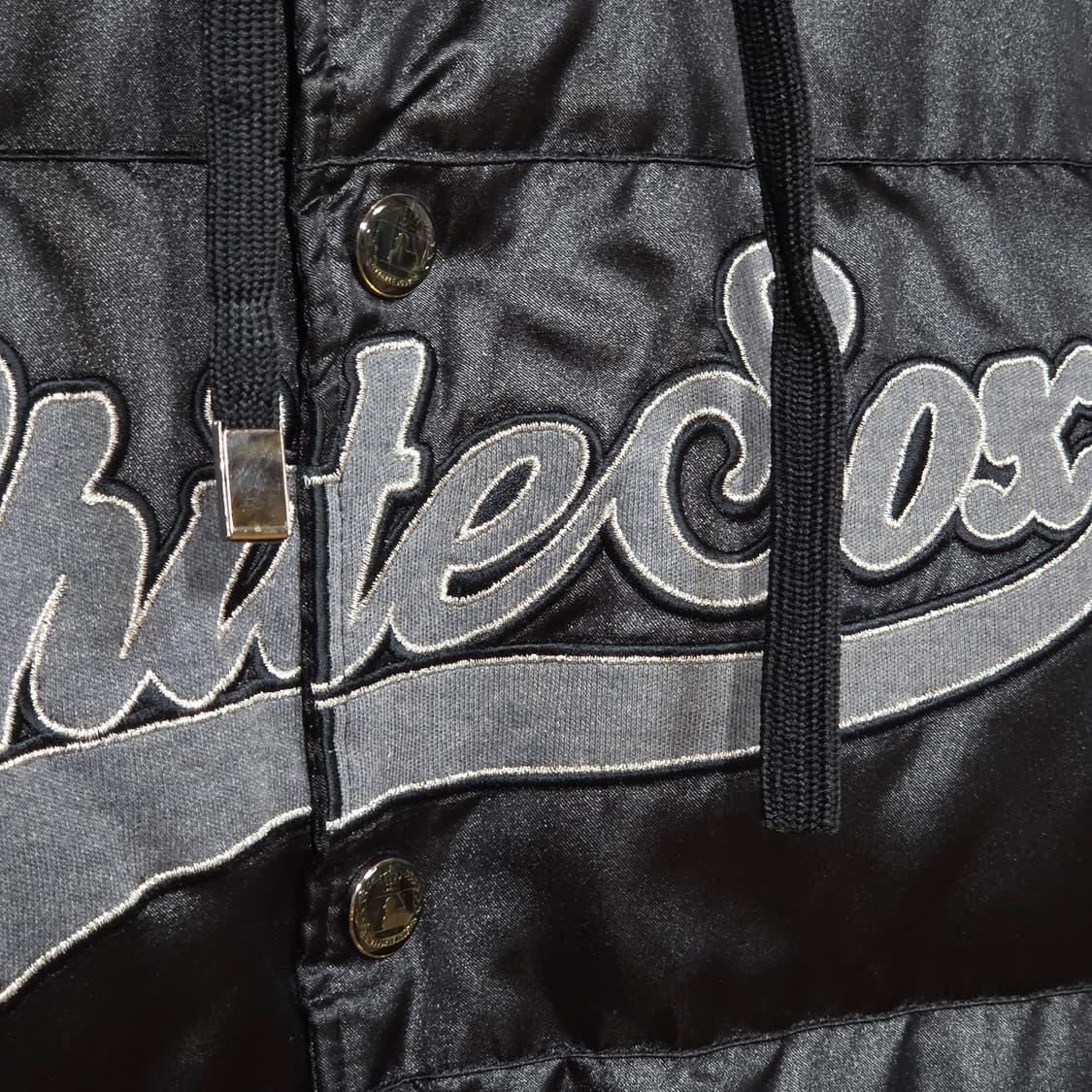 엠엘비 화이트 삭스 후드 레이어드 패딩 바시티 상품이미지4