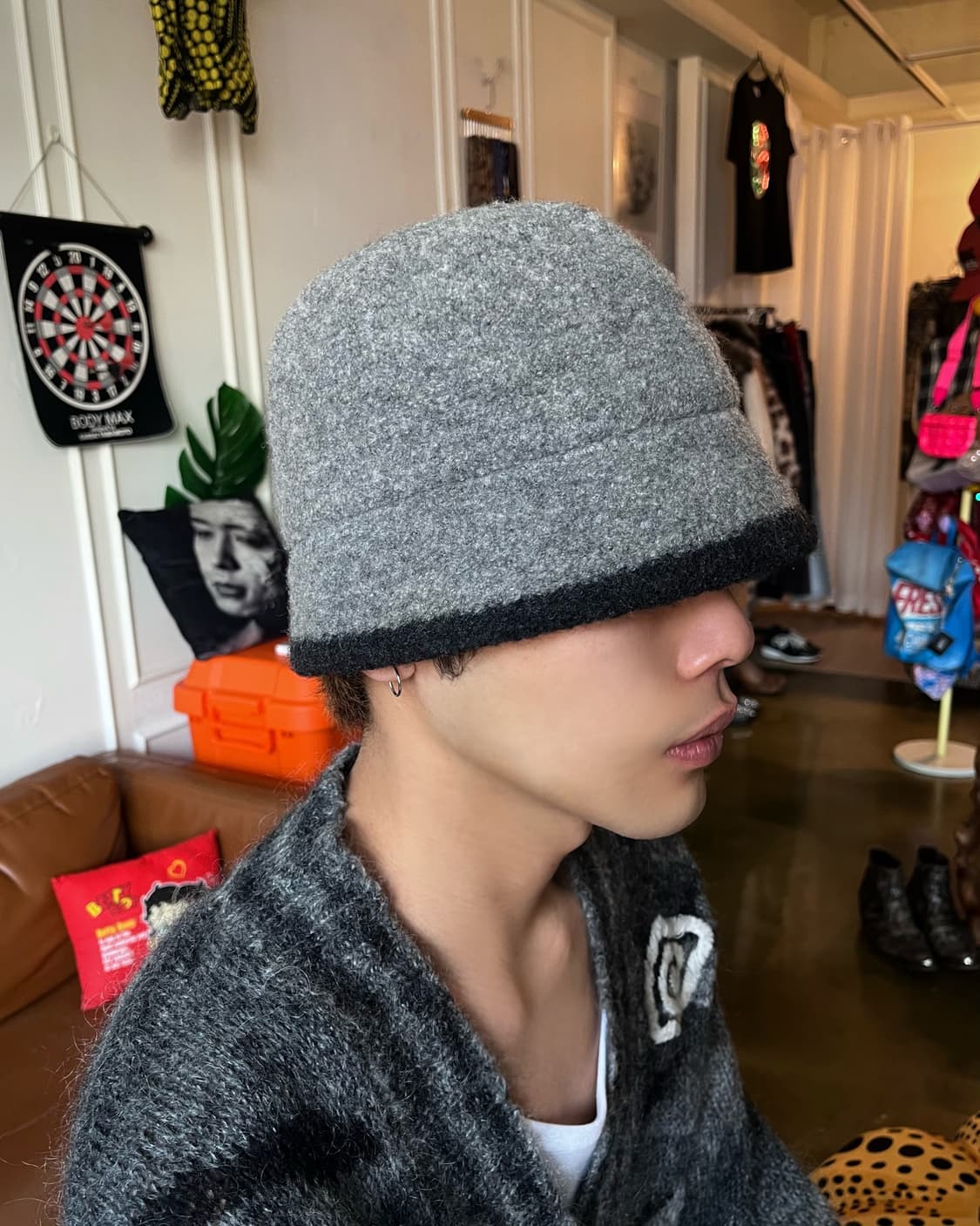 1980-90s Gianni Lo Giudice Bucket Hat 상품이미지3