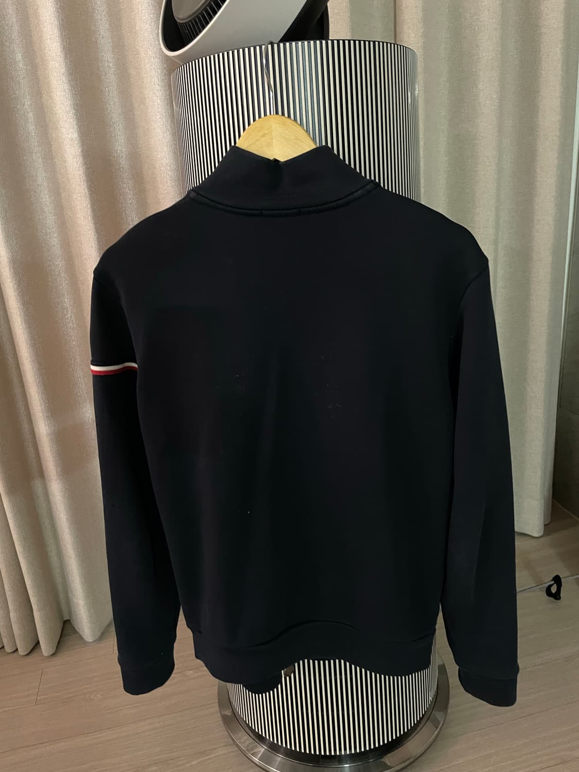 몽클레어 라인 집업저지 자켓 네이비 M 상품이미지2