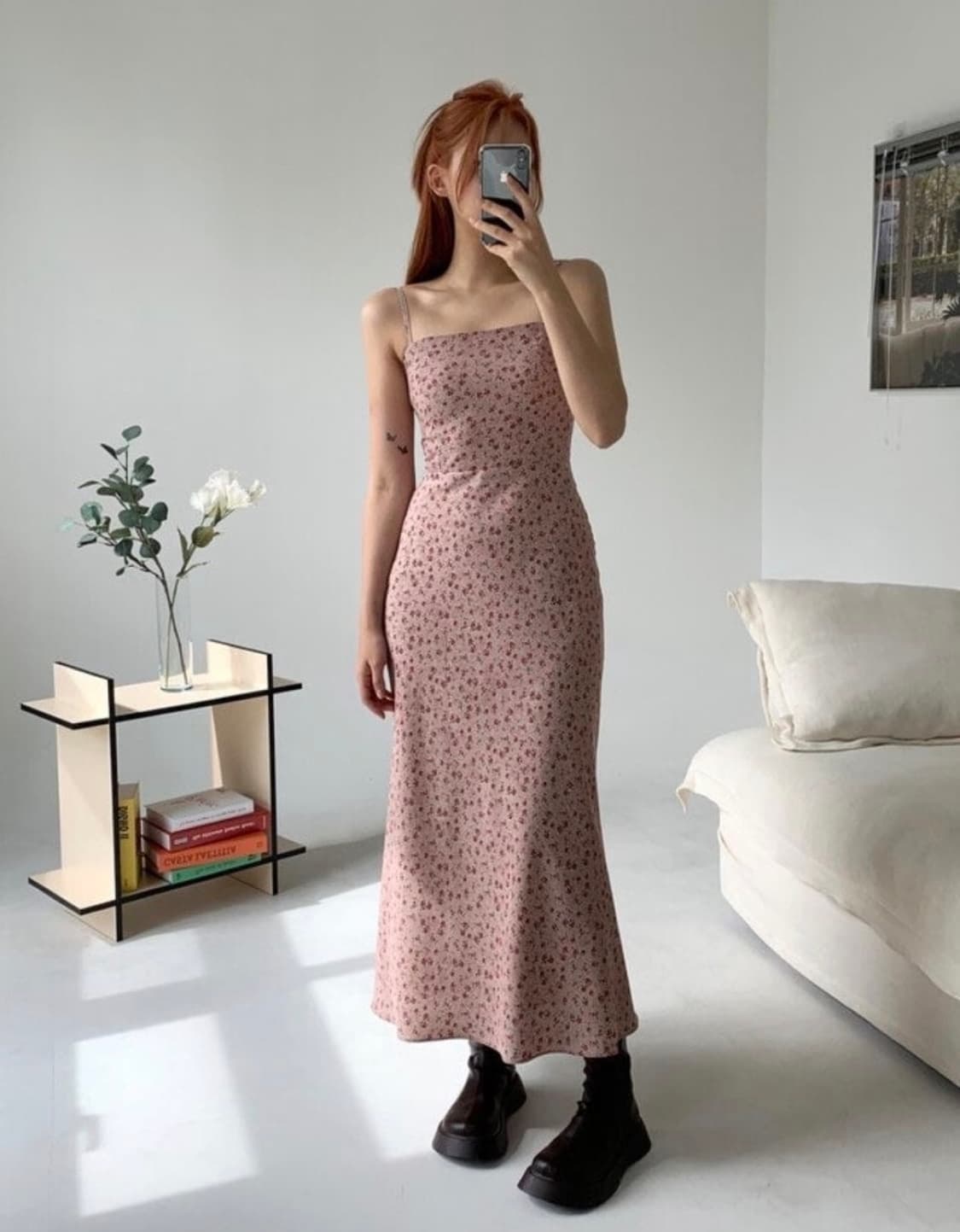 루루서울 Feel Pretty Flower Dress (Red) 상품이미지2