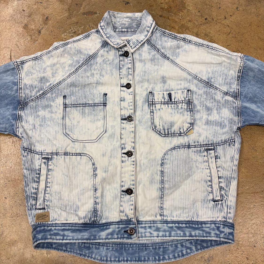 [정품/F] 버커루 워싱 데님 청자켓 b17 상품이미지3