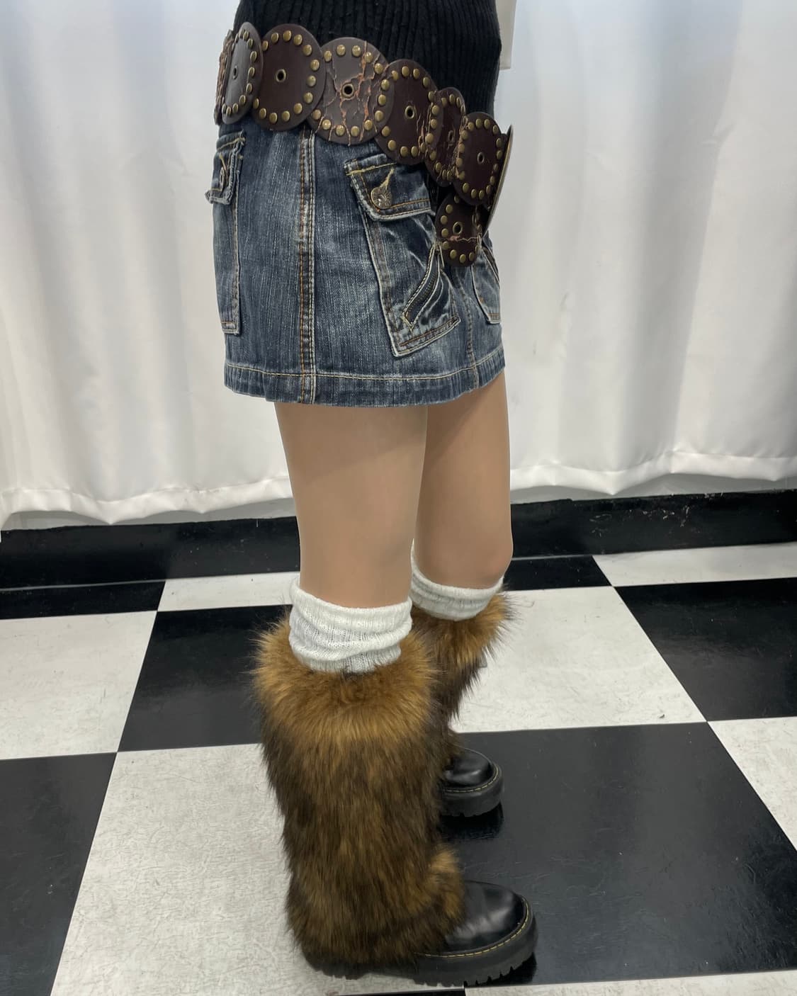 🎸딥 블루 데님 스커트🎸 상품이미지2