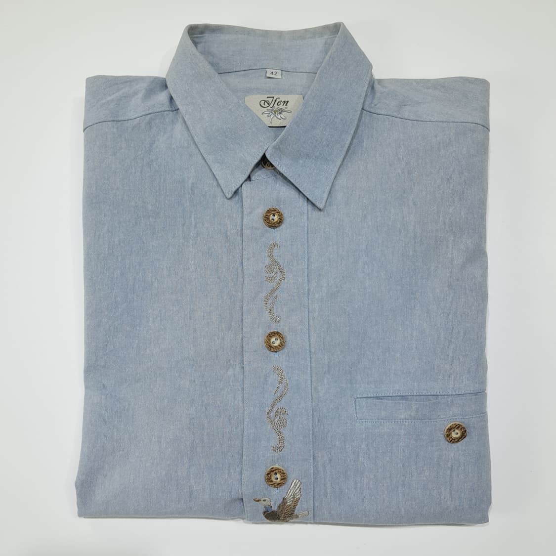 CL666 L Jfen 80s 트라흐텐 바바리안 알펜 셔츠 남방 상품이미지6