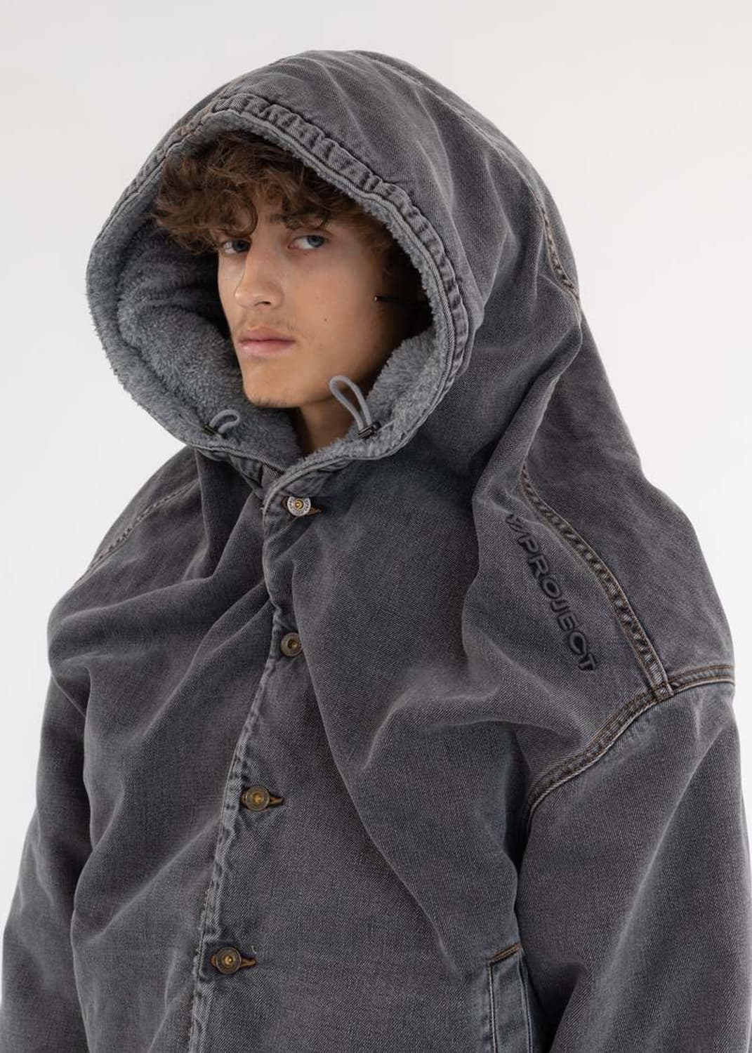 와이프로젝트 Grey Monster Denim Jacket 상품이미지1